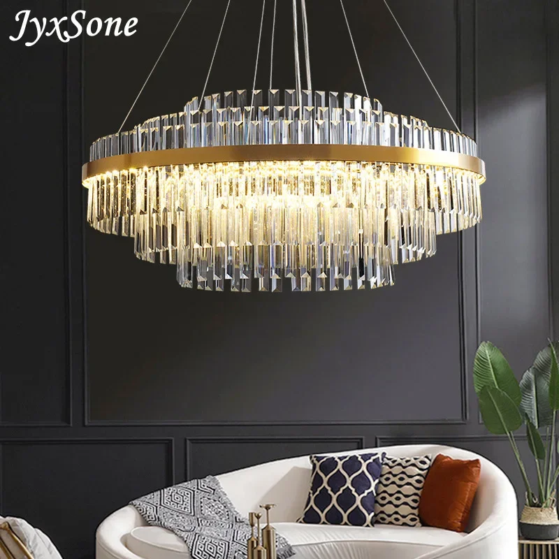 

Modern Nordic Crystal Chandeliers Home Decoration LED Pendant Lights for Living Room Bedroom Kitchen Dining Room Indoor Lamps