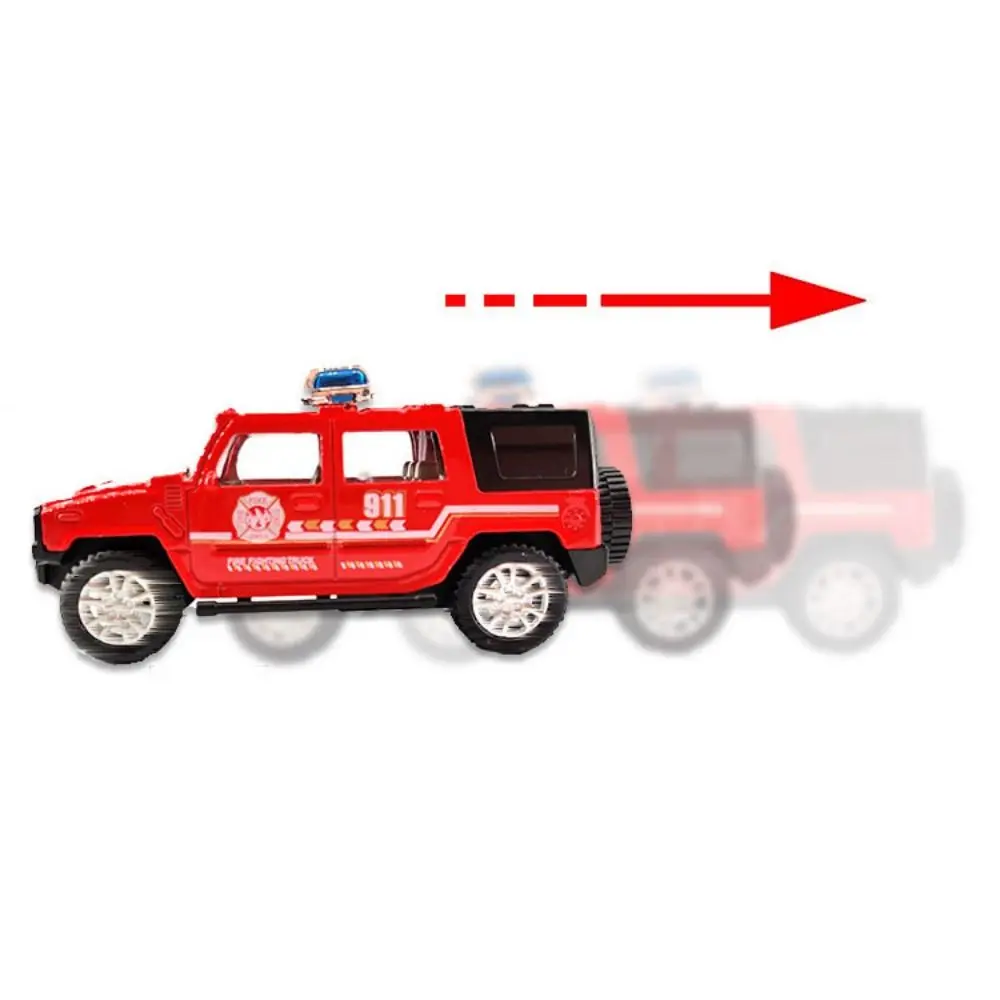 1:43 Simulation Kids Police Toy Car Model Pull Back Alloy Diecast Off-road Vehicles Collection Gifts Toys for Boys Children