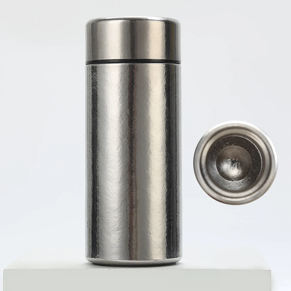 Termo de titanio, vaso de doble pared, infusor de té, taza térmica aislada, termo de café, botella de café de titanio de 200ML