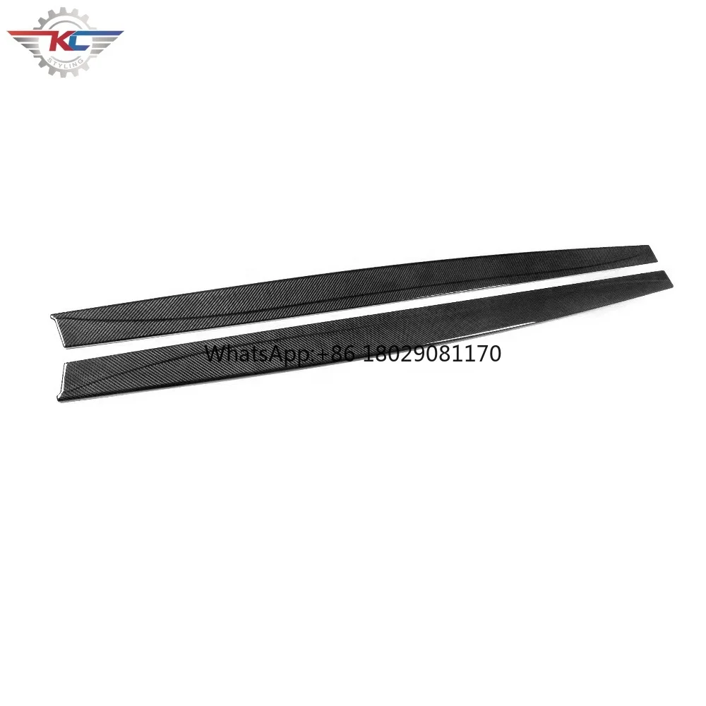 style Side Skirts For BMW 3 4 F80 F82 F83 Series M3 M4 Year 2014-2020