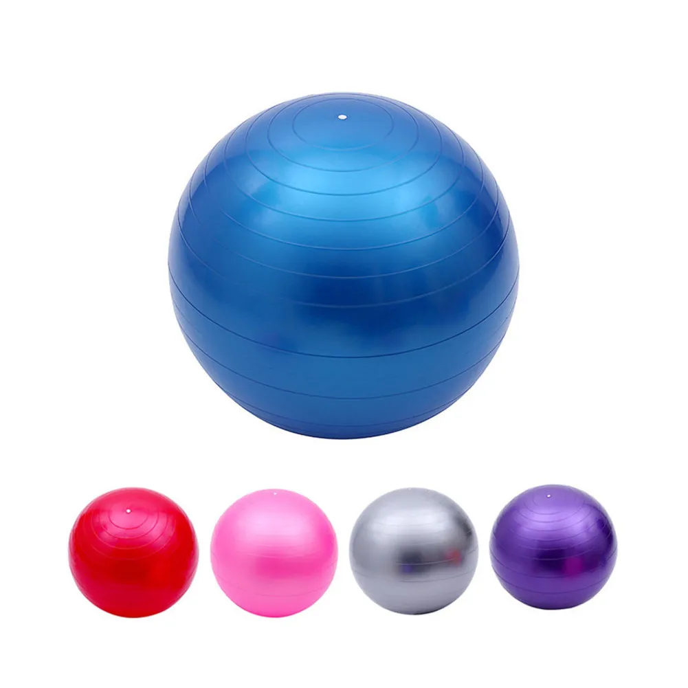 Pilates Yoga Ball PVC Professional Exercise Ball 45cm Yoga Ball With Pump For Working Out Balance Stability Home Gym