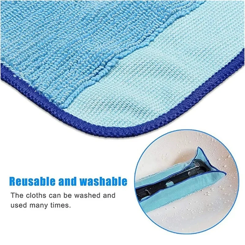 Wet Wiping Microfiber Cloths Pad For Irobot Braava 321 380 320 380 T Mint 5200C 5200 4200 4205 Robot Parts