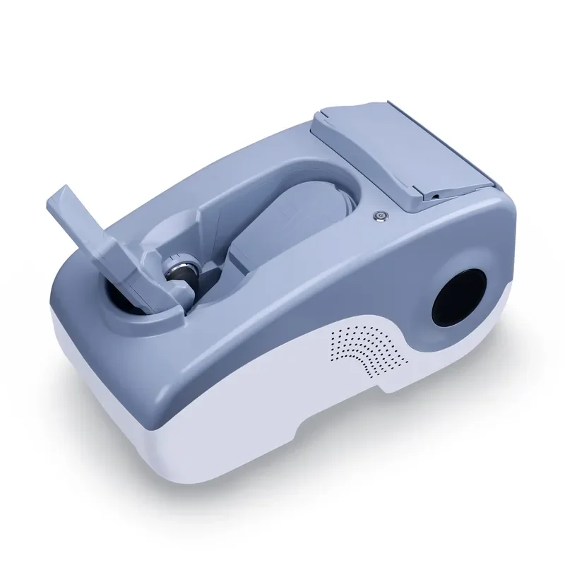 CE Certified Electric Mobile Calcaneus Densitometer Full Dry Ultrasonic Measurement | Hospital Foot Density Scanner