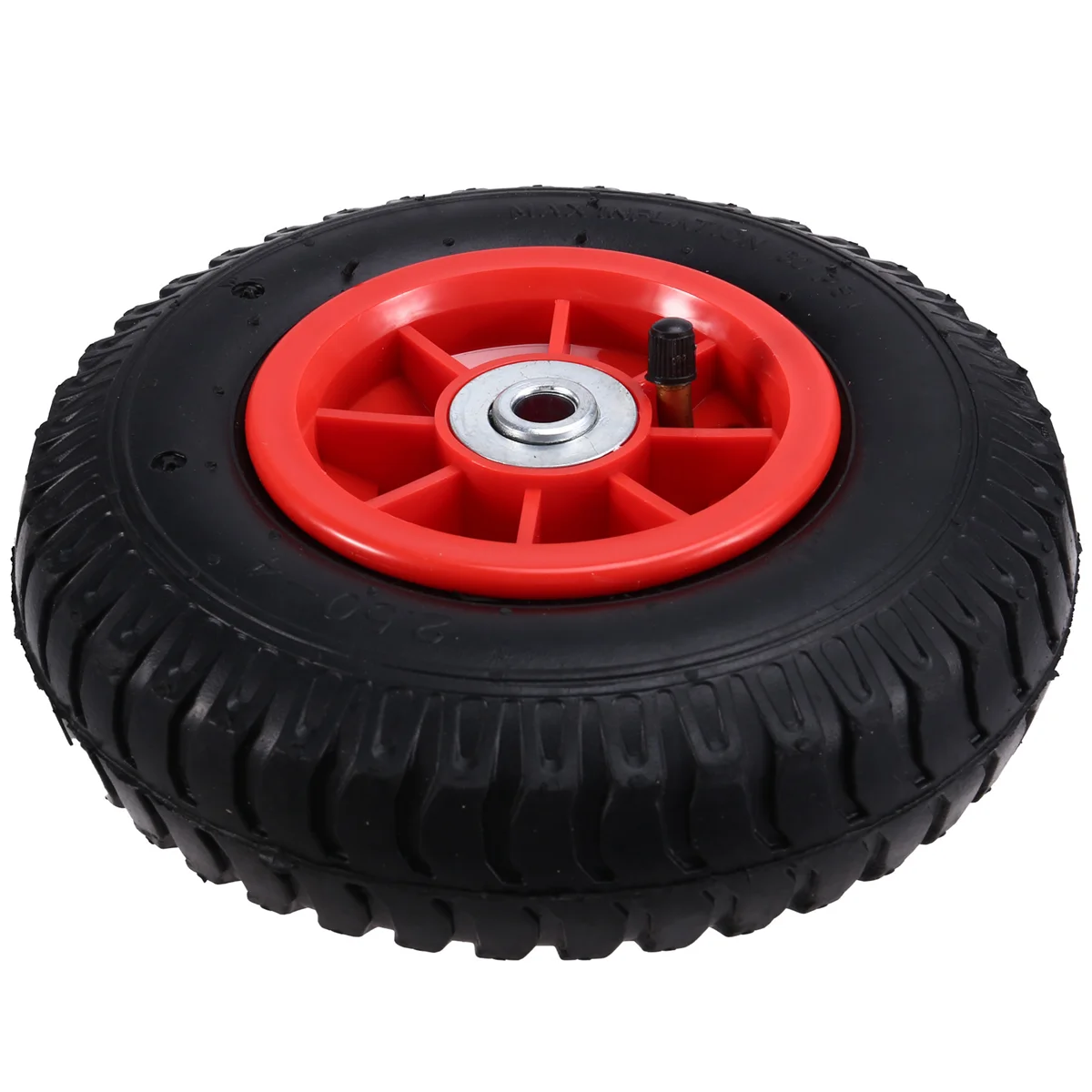 

A44U Children'S Electric Car Inflatable Tires, Kid'S Electric Tricycle Rubber Wheels Children'S Car Tires 1.2cm Hole 8 Inch