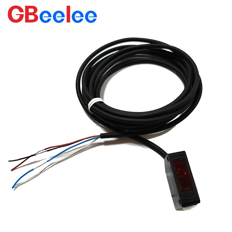 2PCS New Diffuse Reflection Photo Switch Sensor Original Spot Warrant One YearPositioning Eye Built-in Amplifier Photoelectric S