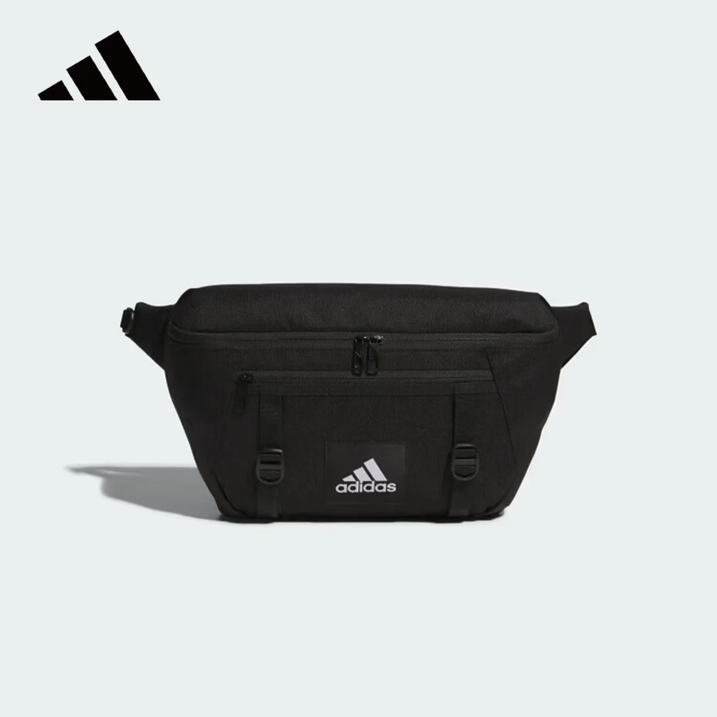 adidas Running Waist Bag Unisex Casual Chest Bag Portable Storage Pouch For Outdoor Camping Daily Activities IT2049