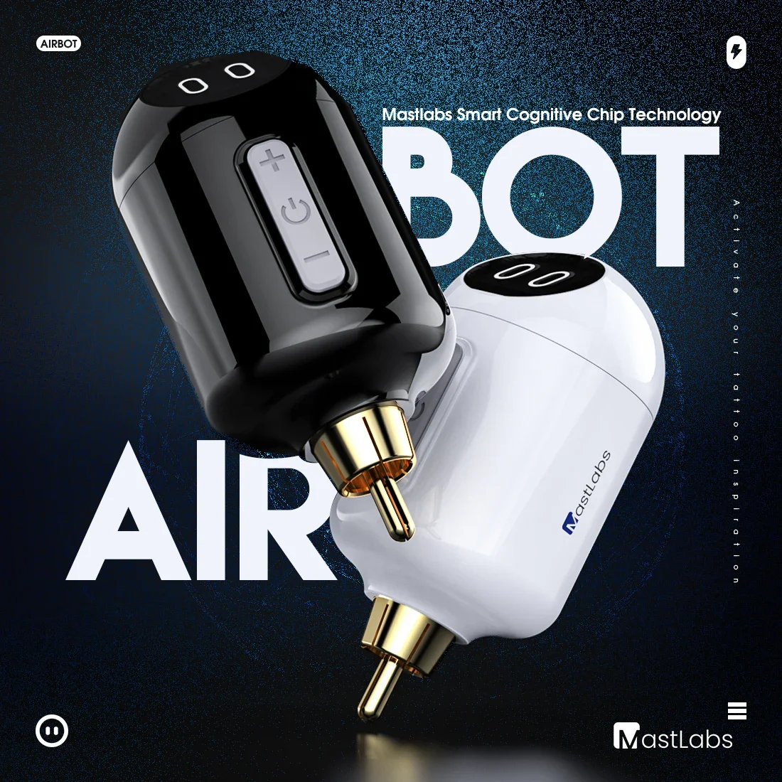 Mast Intelligent Sensing Battery -AIRBOT wireless tattoo power supply