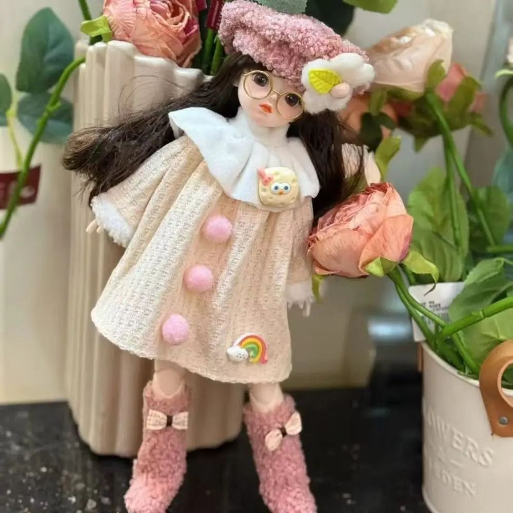 Attractive Eyes 30cm with Clothes High Heel with Wig Make Up Princess Dress Up Ball Jointed Elegant