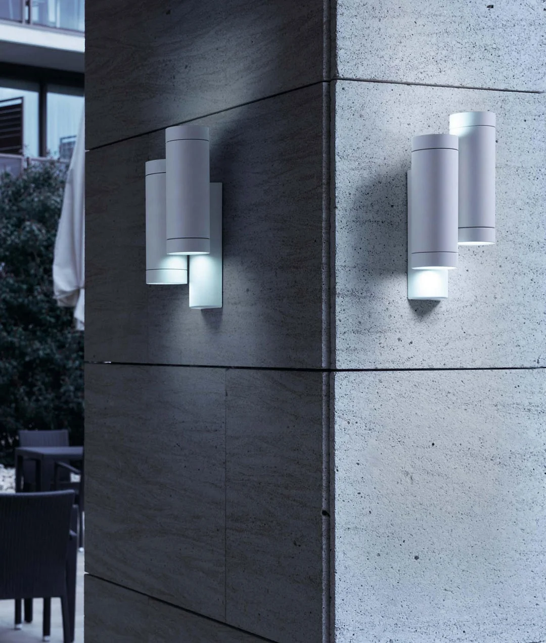 

35W White LED up and Down Led Wall Lamp Porch Courtyard Lighting Gu10 Base Indoor Outdoor Wall Light IP44 Waterproof Wall Sconce