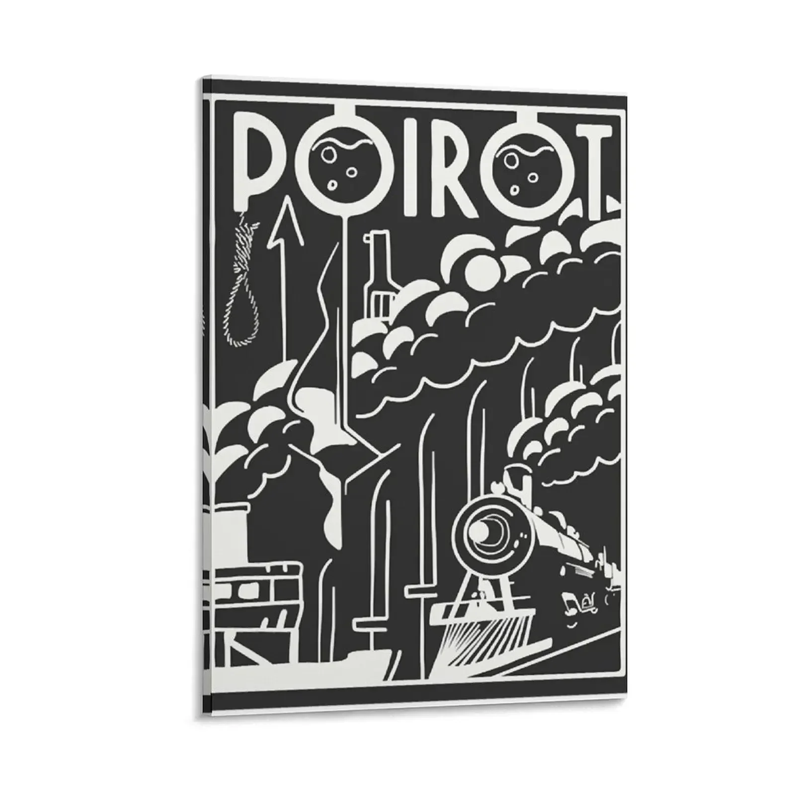 

Poirot Classic Canvas Painting japanese room decor painting poster aesthetic