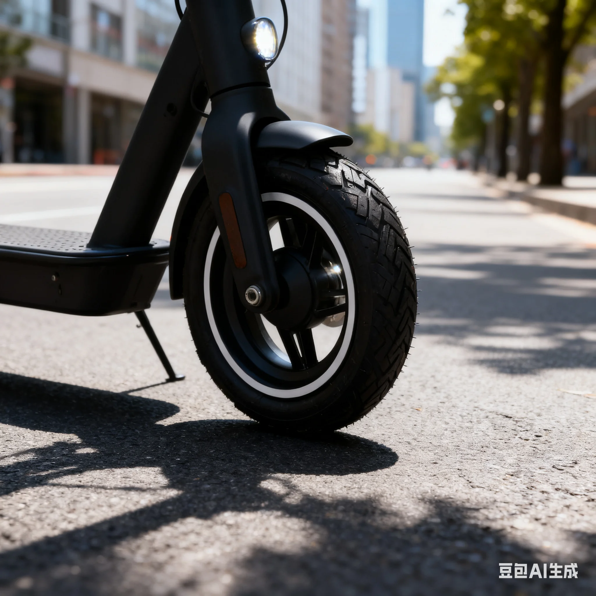 

11-дюймовое переднее колесо электрического скутера в сборе — 100/50-6,5 вакуумная внедорожная пневматическая шина с полным колесом в сборе