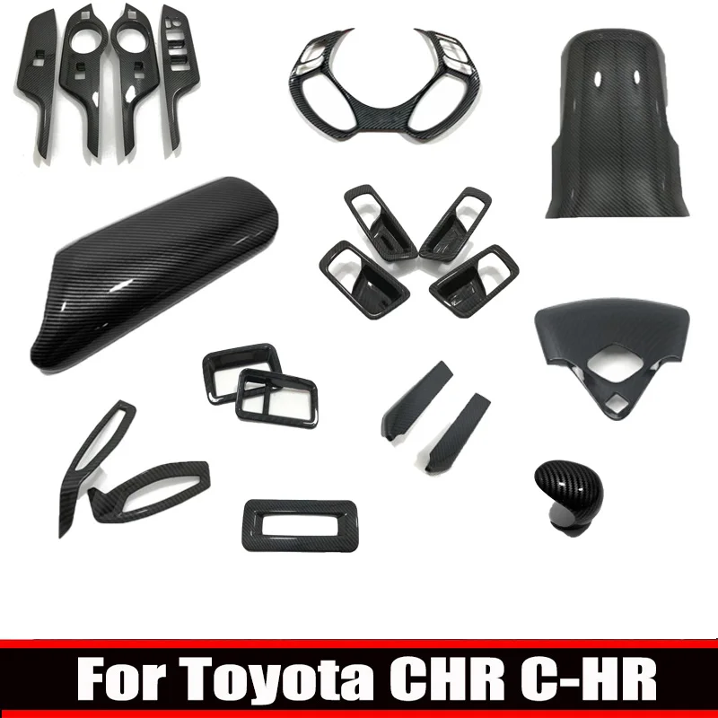 Interruptor Da Janela Um Pilar Para Toyota C-HR CHR 2017-2021, Tomada De Console AC, Tampa De Ventoinha, Acessórios Interiores, LHD