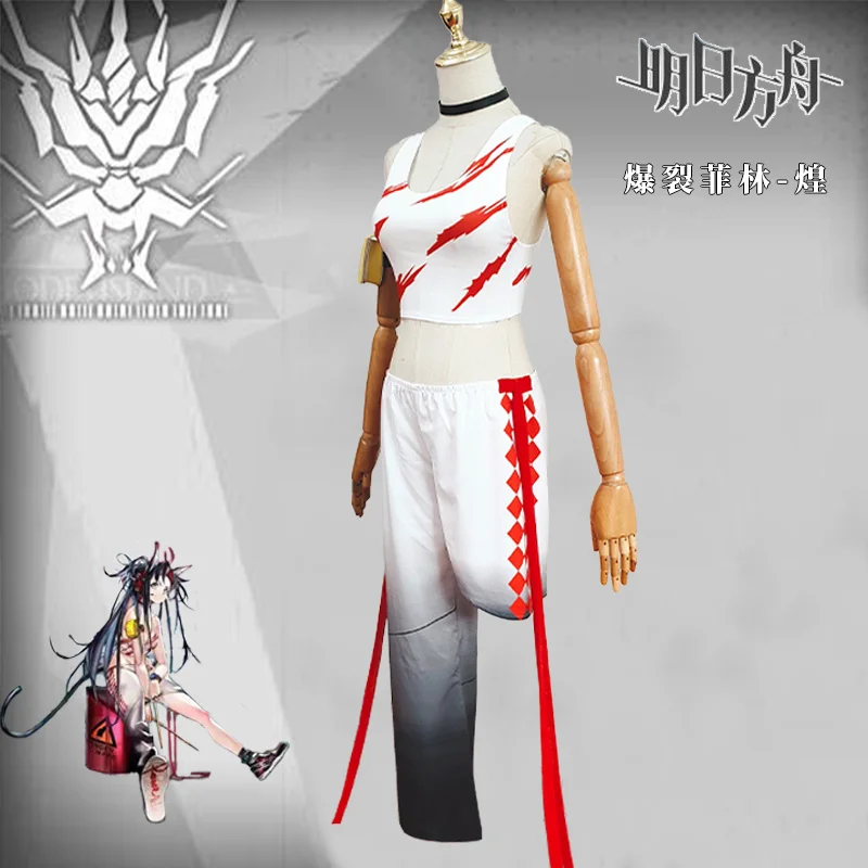 Vivi-Cos Game Arknights Blaze Cool Handsome Set Cosplay Women's Costumes Halloween Role Play Party Carnival New S-XL