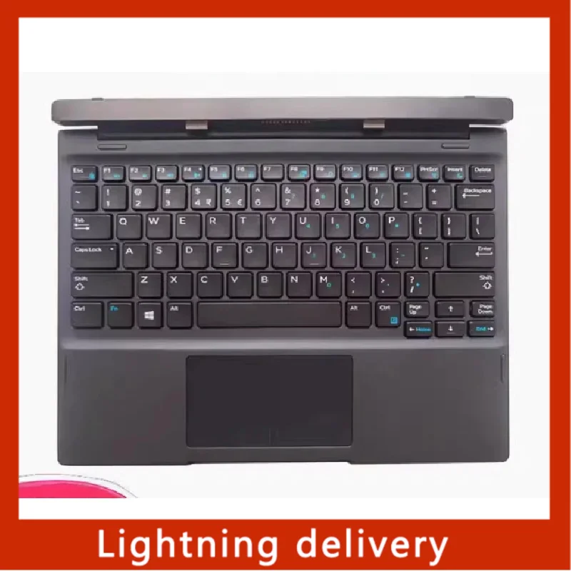 

New original for DELL Latitude 7285 K17M keyboard with backlight US English dock without battery