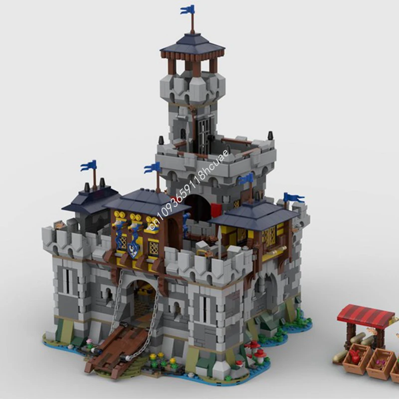 

3026PCS Medieval Fortress Modular Castle Model Moc Building Blocks Creative Assembly Educational Bricks Toys Kids Holiday Gifts