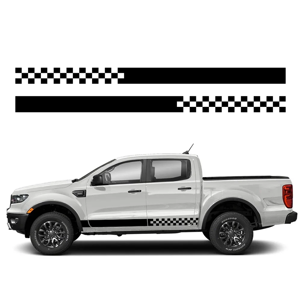 

Pickup Door Side Stickers For Ford Ranger Raptor Wildtrak T6 T7 T9 Graphics Truck Racing Sports Decor Decals Auto Decoration