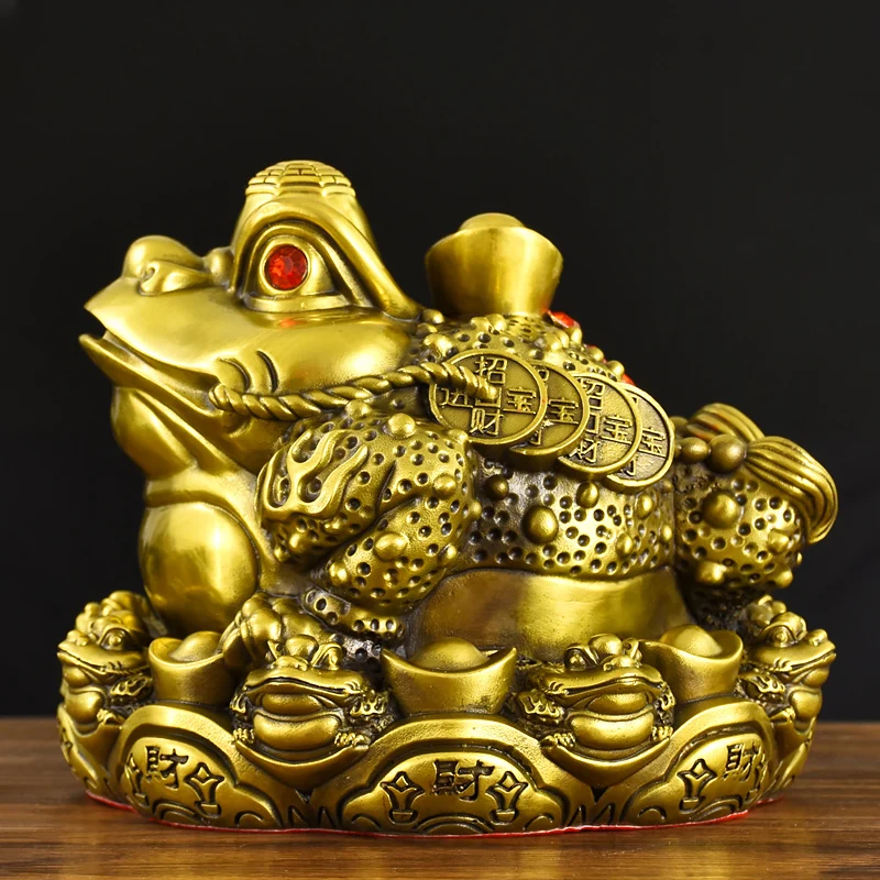 2023 جديد آسيا الأعمال ازدهار جلب الثروة المال حسن الحظ متجر المنزل شركة الثروة تشاو كاي جين تشان تمثال التميمة