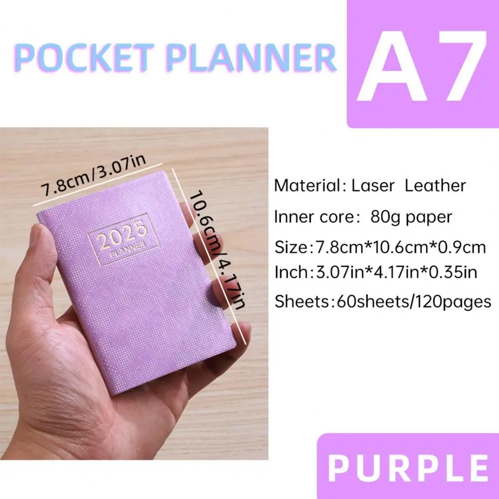 -ปกสมุดโน้ตกระดาษหนาสี2025ขนาดกระเป๋าสมุดโน้ตหนังสังเคราะห์พร้อมกระดาษกันหมึกเรียบสำหรับผู้ขาย