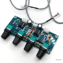 XH-A901 NE5532 Tone Board preamp Pre-amp With treble bass volume adjustment pre-amplifier Tone Controller For amplifier Board