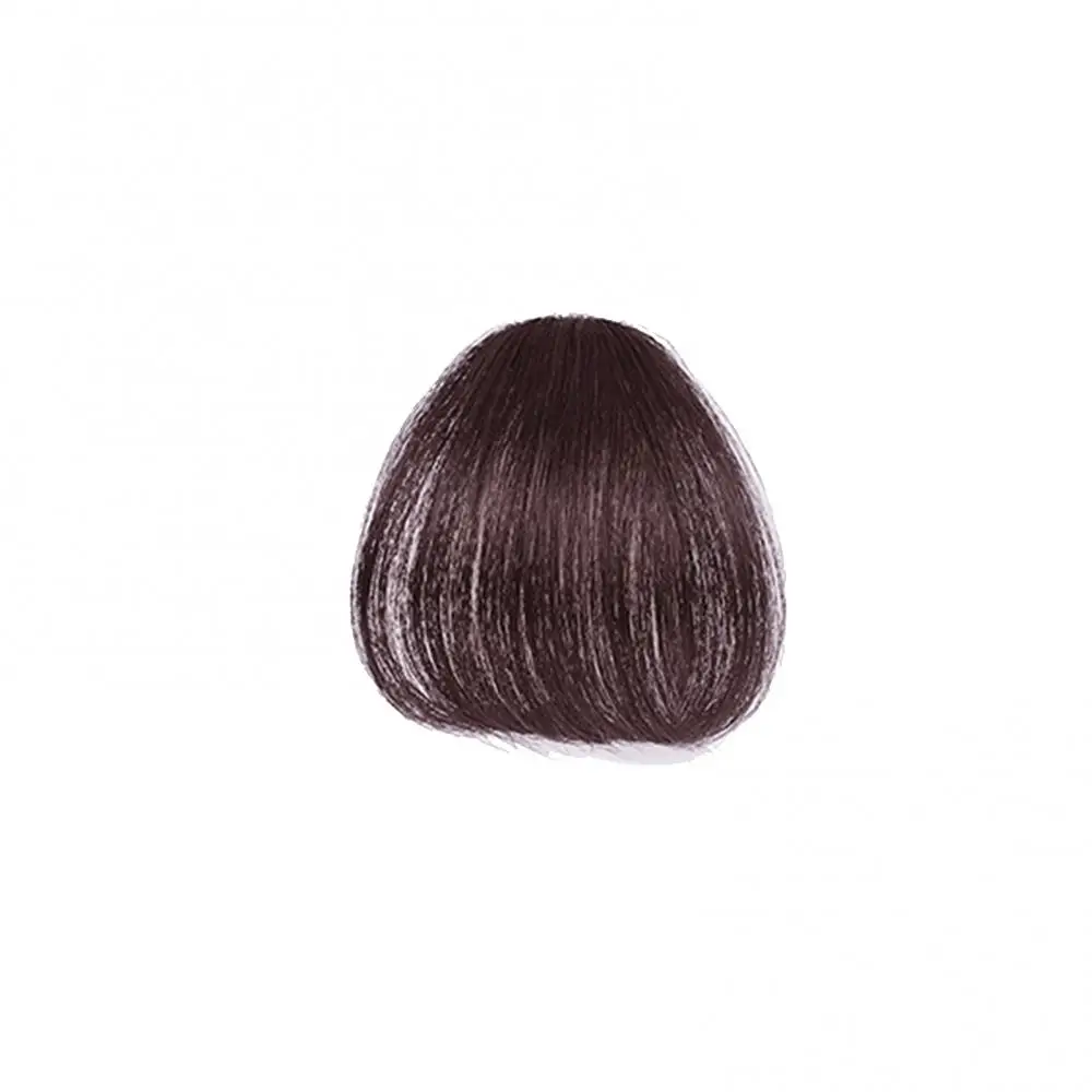 Fausse frange à clipser pour femme, outils de coiffure, extension de cheveux synthétiques, fausse frange, postiche naturelle