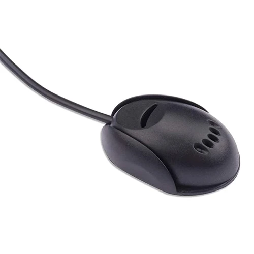 Micrófono externo compatible con Bluetooth para salpicadero de coche o visera solar, adaptador de Radio Estéreo GPS, 3,5mm