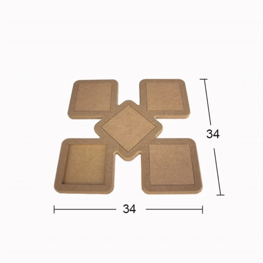 T791 5li Tiled Ductile, Wood Painting Mdf Ductile