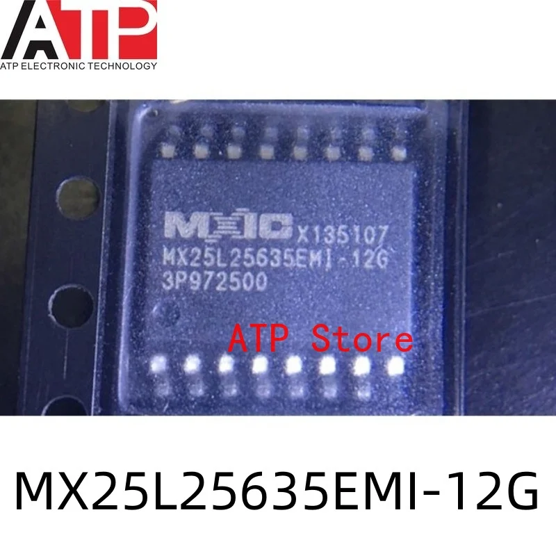 1-10PCS New Original MX25L25635EMI-12G MX25L25635EMI SOP16 Router Flash Memory Chip IC FLASH 256MBIT SPI 80MHZ 16SOP