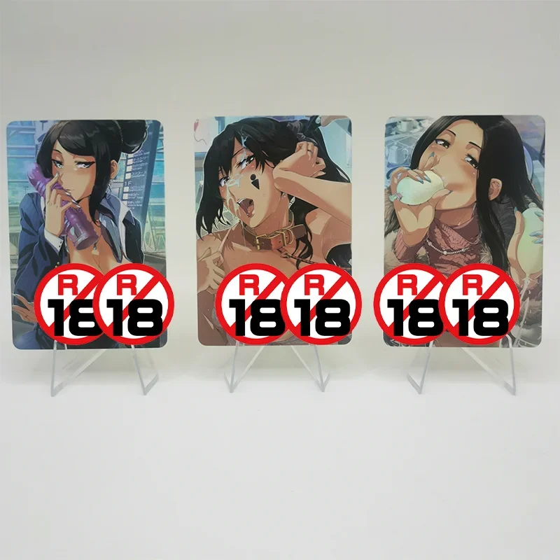 10PCS/Set Sexy Anime Game Girl Cards COMIC MILF Vol.30 Hentai Comics Big Boobs Teacher Game Collection Cards Toys Christmas Gift