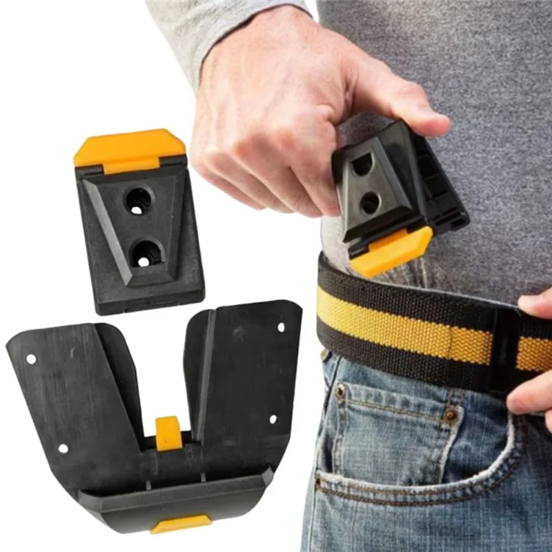 ABZV-Quick-Attach Compatible ABS Replacement Waist Buckle Tool Clip For Belt-Waist Bag Professional Grade
