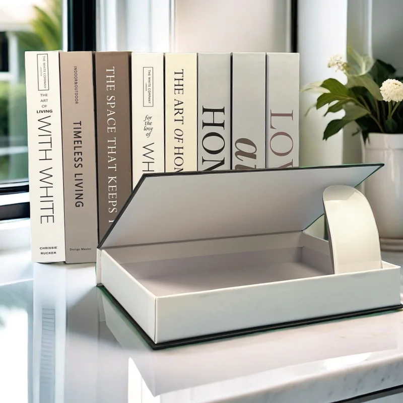 Luxury Home Decor Fake Book Storage Box Decorative Books Designer Coffee Table Books Bedroom Shooting Prop Fashion Magazine Boho