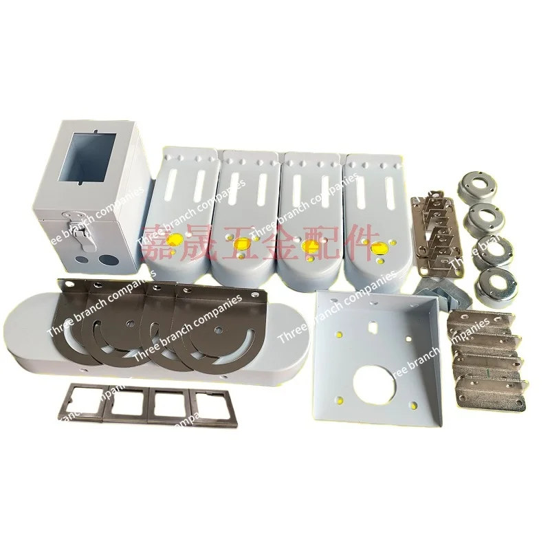 Belt Assembly Line Conveyor Accessories Full Set of Sheet Metal Aluminum Profile Hardware 4080 Aluminum Bushing Direct