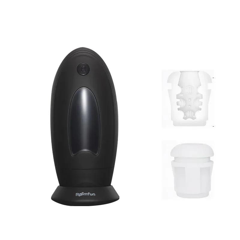 Roomfun Sex Male Masturbator Blowjob Vibrator Penis Messager Cup Automatic Sm Traing Sperm Extractor Masturbator Penis Trainer