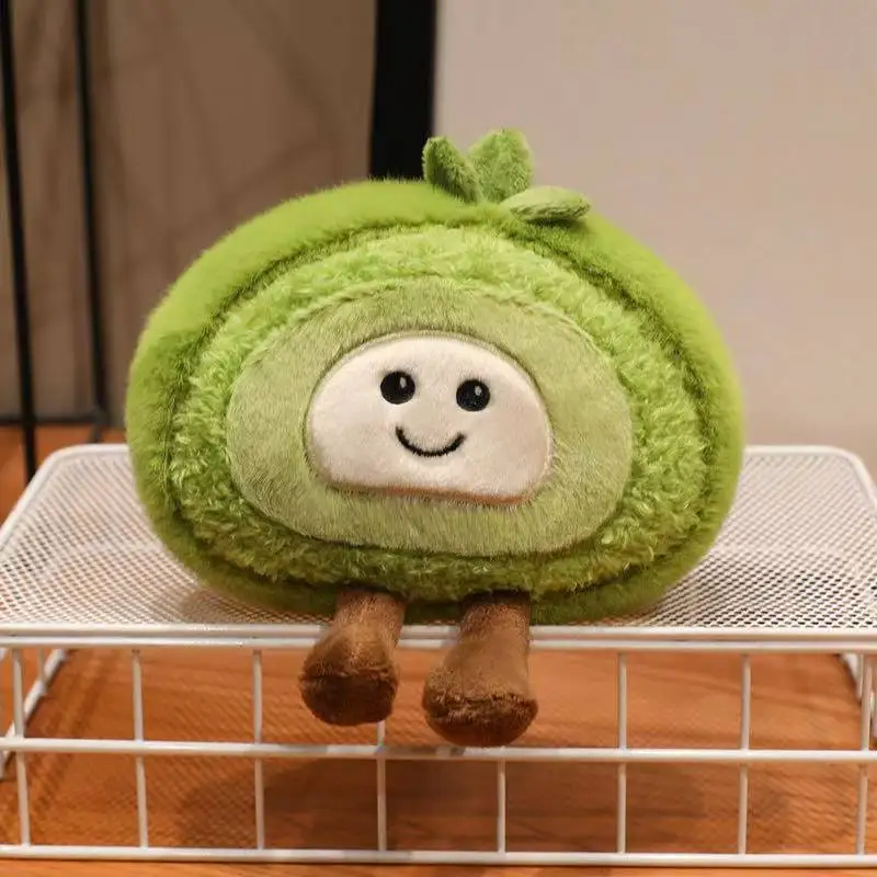 Latest Swiss Roll Cake Doll Kawaii Stuffed Plush Toy Handmade Doll Cartoon Anime Cute Children's Birthday Gift Fun Doll