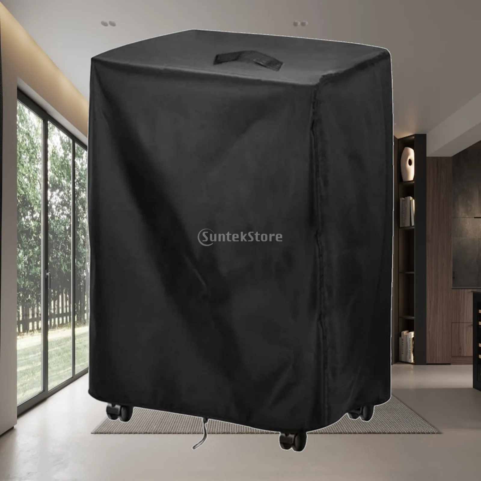 Paper Shredder Cover Dustproof Shredder Protect Cover Waterproof Black for Office