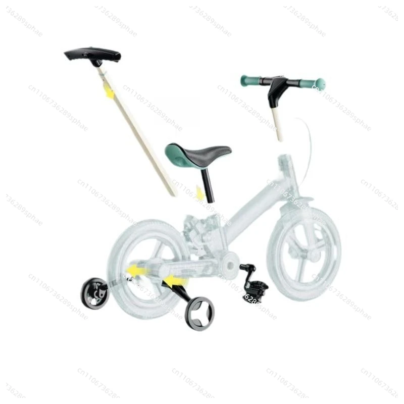 Children's bicycles, boys and girls, babies, folding bicycles, riding balance, dual-purpose pedals, sliding