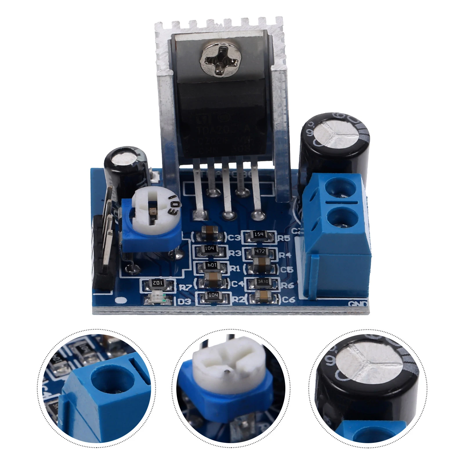 

Tda2030a 21 Subwoofer Amplifier Board Three Channel Audio Parts Mini Digital Module Sound Power Amplifier Speaker