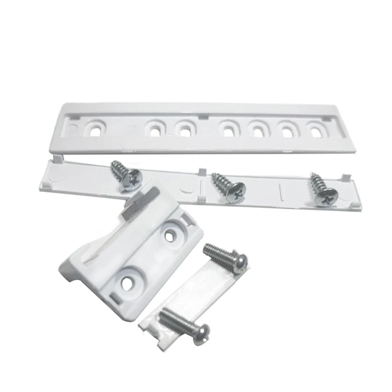 1Set Refrigerator Door Sliding Guide Moving Slide Embedded Refrigerator Slide Rail For Fridge Door Slide Rail Mounting Kit