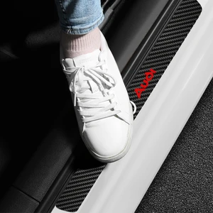 Car Darning Door Sticker Protective Film With Sticker Sticker from Car door sill to Audi A3 A4 A5 A6 A7 A8 S3 S4 S4 Q3 Q5 Q7 12 Main Sales Pulling Audi A3 Port - №10