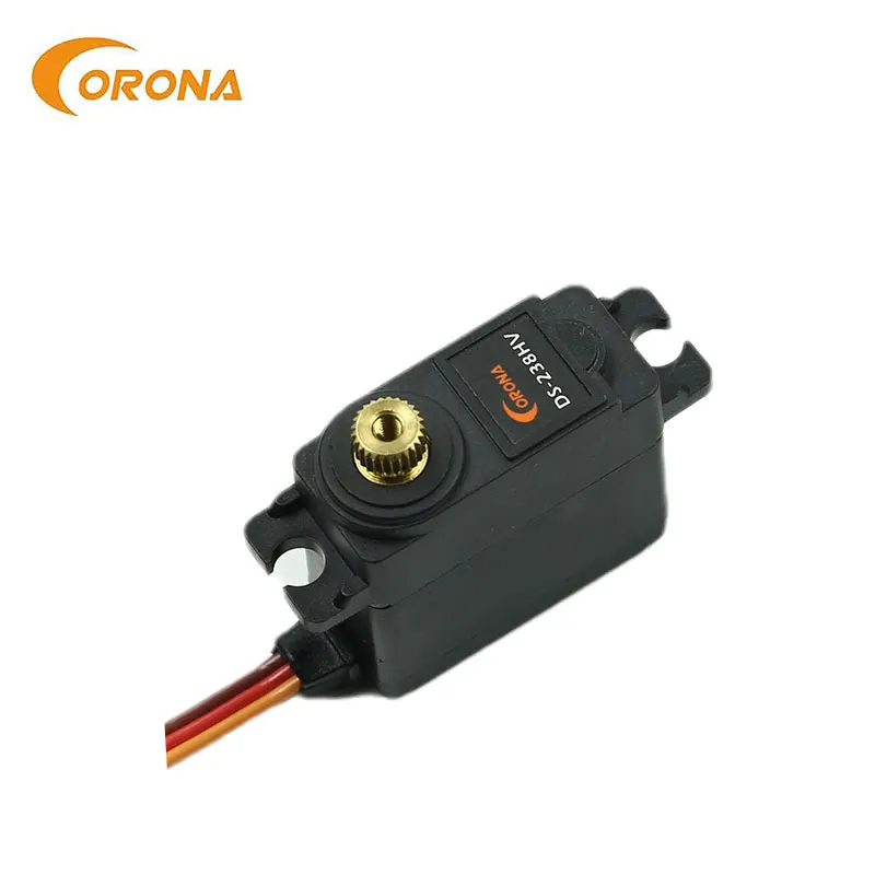4 Stück Corona CS238MG/DS238MG/DS238HV Metallgetriebe-Servo 4,6 kg / 0,13 Sek. / 22 g – Detail 3