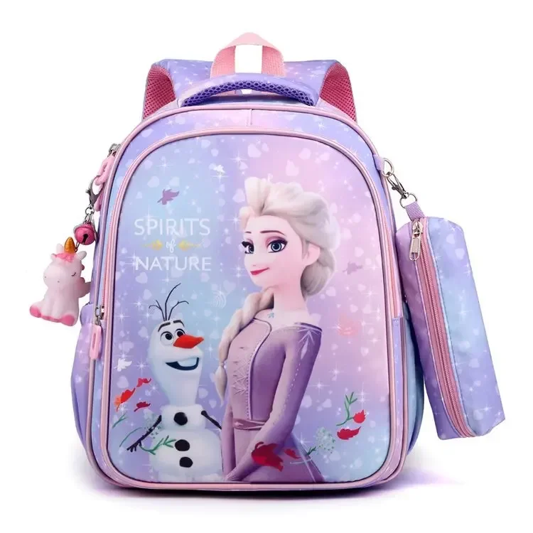 Disney Kids Cartoon frozen mściciel pająk-plecak męski tornister dziewczęcy plecak księżniczka podstawowa tornister plus portmonetka