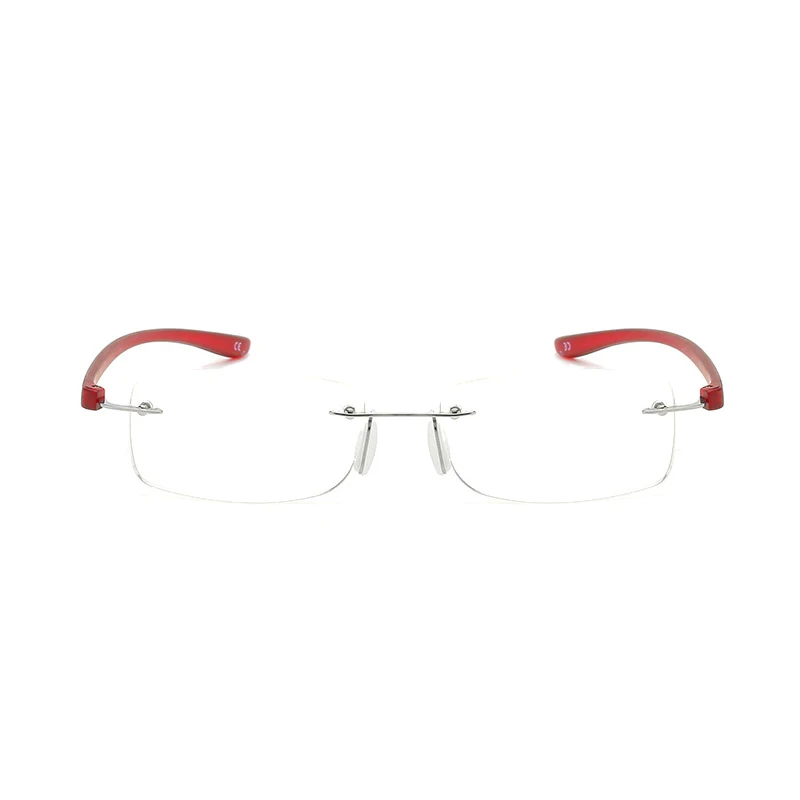 Randlose Lesebrille blaues Licht blockiert tr90 rahmenlose Brillen Presbyopie Spektakel mit Dioptrien 0.75 125 175 225 275 325 – Detail 9