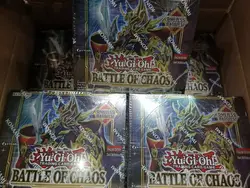 Yugioh KONAMI Duel Monsters BATTLE OF CHAOS BACH English TCG Collection Sealed Booster Box