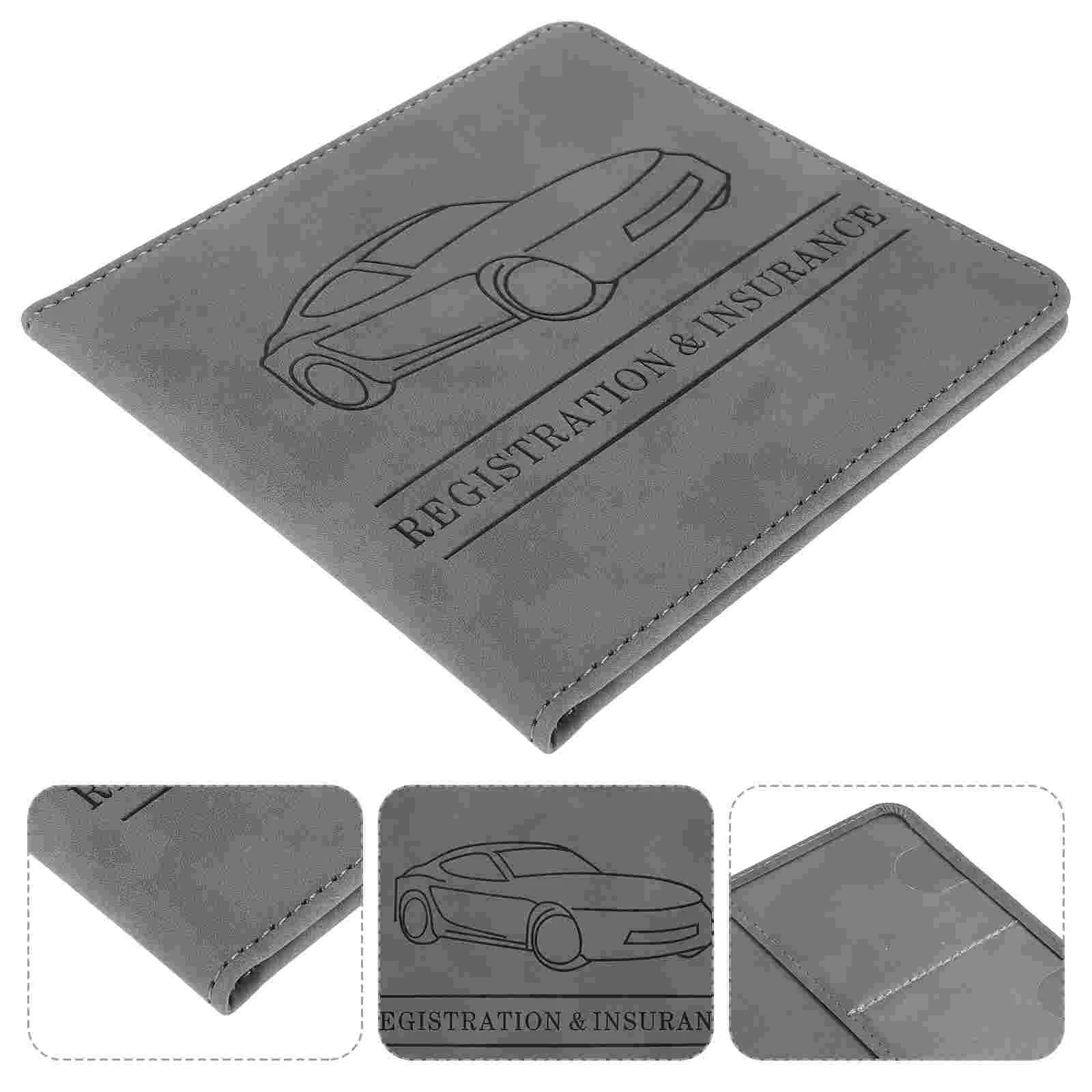 Funda para licencia de conducir de coches Tarjetas de crédito Cartera Aseguridad 1450X1300X080CM Soporte para conductores Rosa