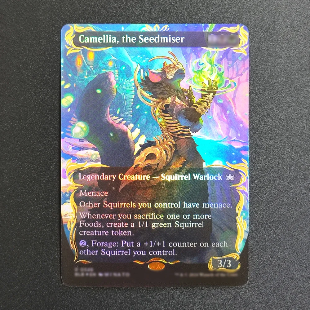 

Коллекционные карты Proxy TCG Magic: Camellia. The Seedmiser 0346 – Высококачественные игровые карты для настольных игр и торговли