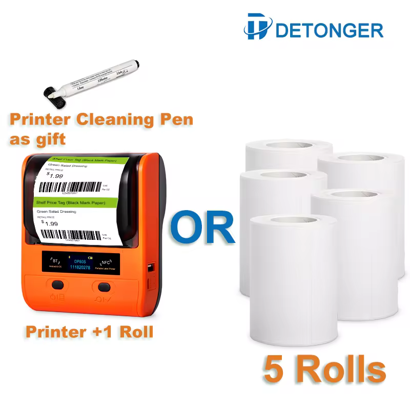 DETONGER DP80S Label Printer