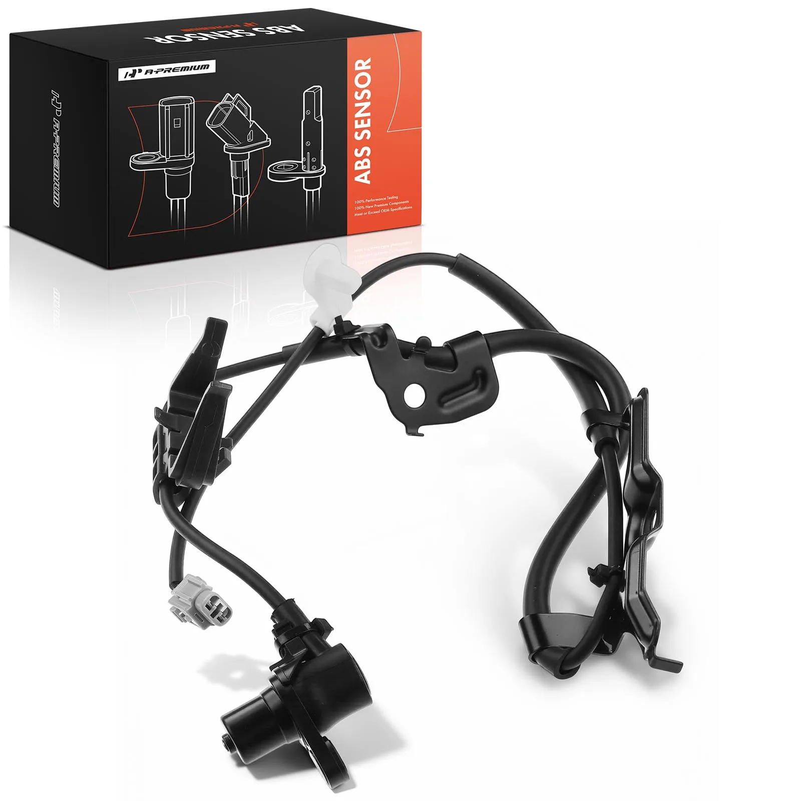 A-Premium Front Passenger Side ABS Wheel Speed Sensor for Toyota Camry 2006-2011 Avalon 2005-2012