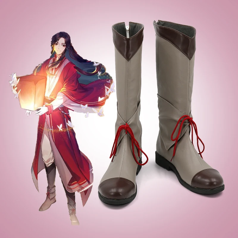 

Anime Hua Cheng Cosplay Ancient Costume Tian Guan Ci Fu Shoes Boots Anime Hallowmas Carnival Party Prop Stage