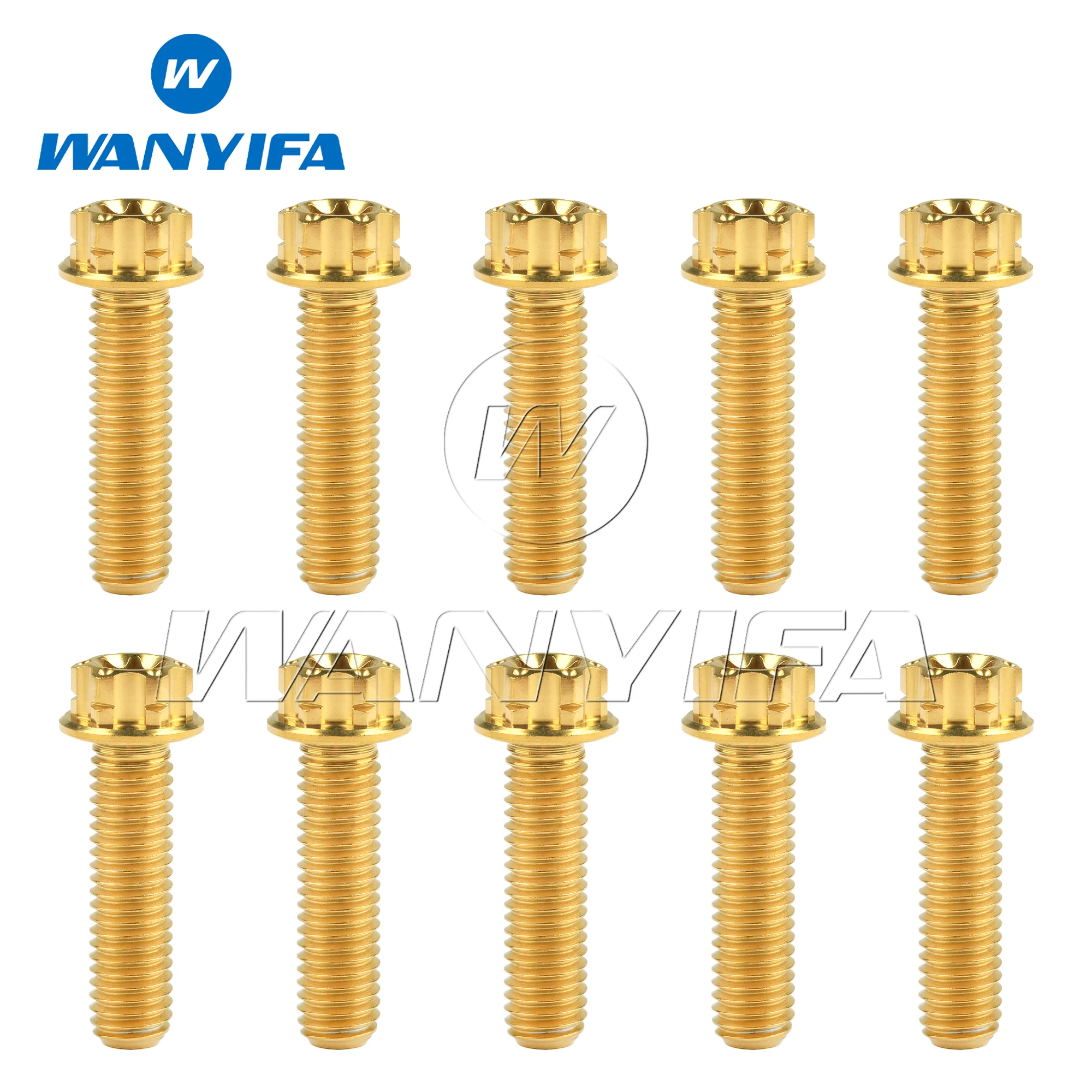 Wanyifa Titanium Bolt M8x20 25 - огляд і ціна Barrel Bolt Slide