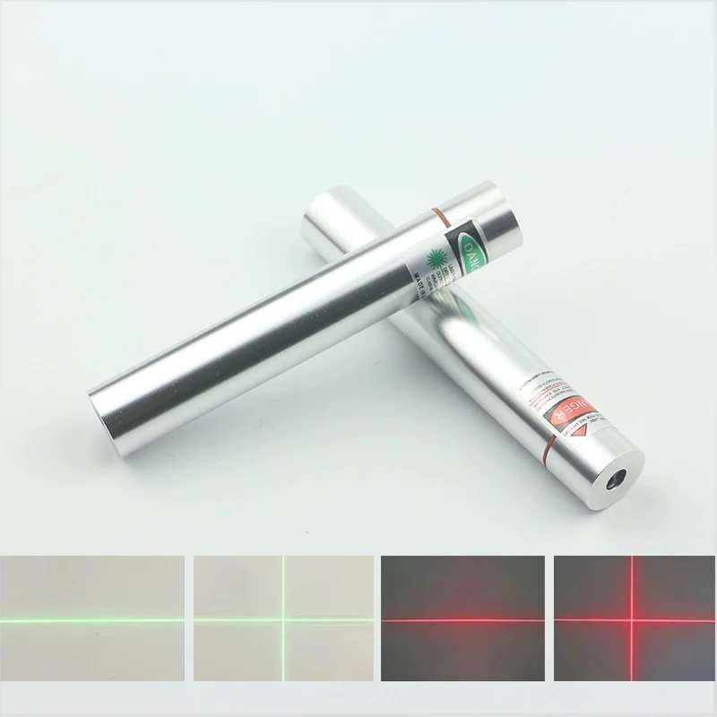 

Green/Red Portable Line/Cross Focusable Laser Module 532nm 650nm Bright Positioning Light USB Charging