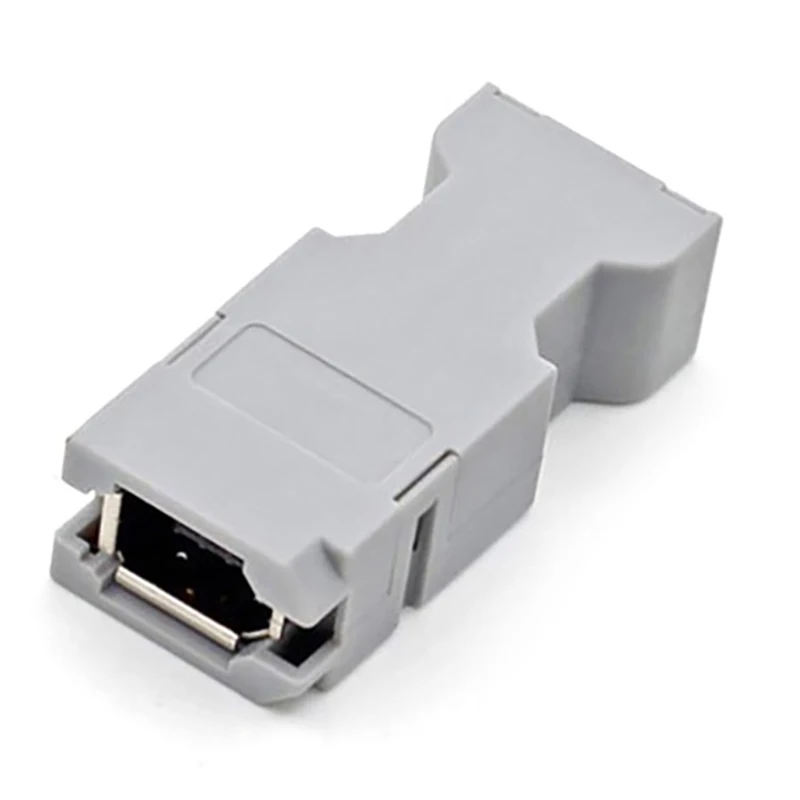 (.) 1Pcs Female Connector 6 Pin Firewire IEEE 1394 For Yaskawa For  Servo Motor Encoder 6P SM-6E Encoder Plug